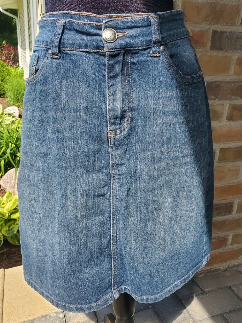 Sonoma Denim Mini Skirt - Size 8 stretch